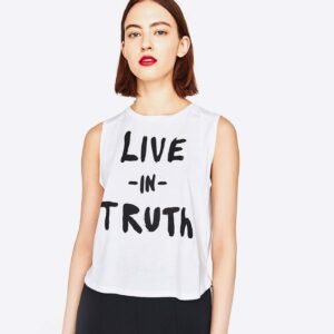 Text Printed T-Shirt