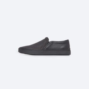 Leather Slip On Sneakers