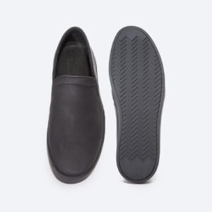 Leather Slip On Sneakers