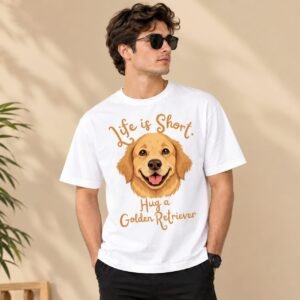 Hug a Golden | Golden Retriever Lover T-Shirt